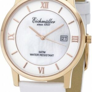 Eichmüller Real Pearl Dial Quartz Date Waterproof 50 Meter Women's Watch Women's Wristwatch