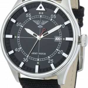 Army Watch herrklocka textilarmband Herrklockor vattentät 200 meter CL & CO