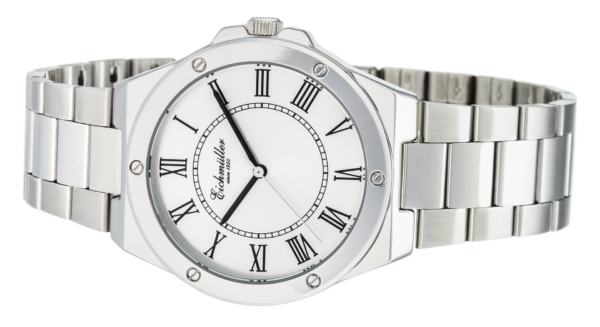 Armbandsur stilrena ny modell boett silver vit urtavla ren design